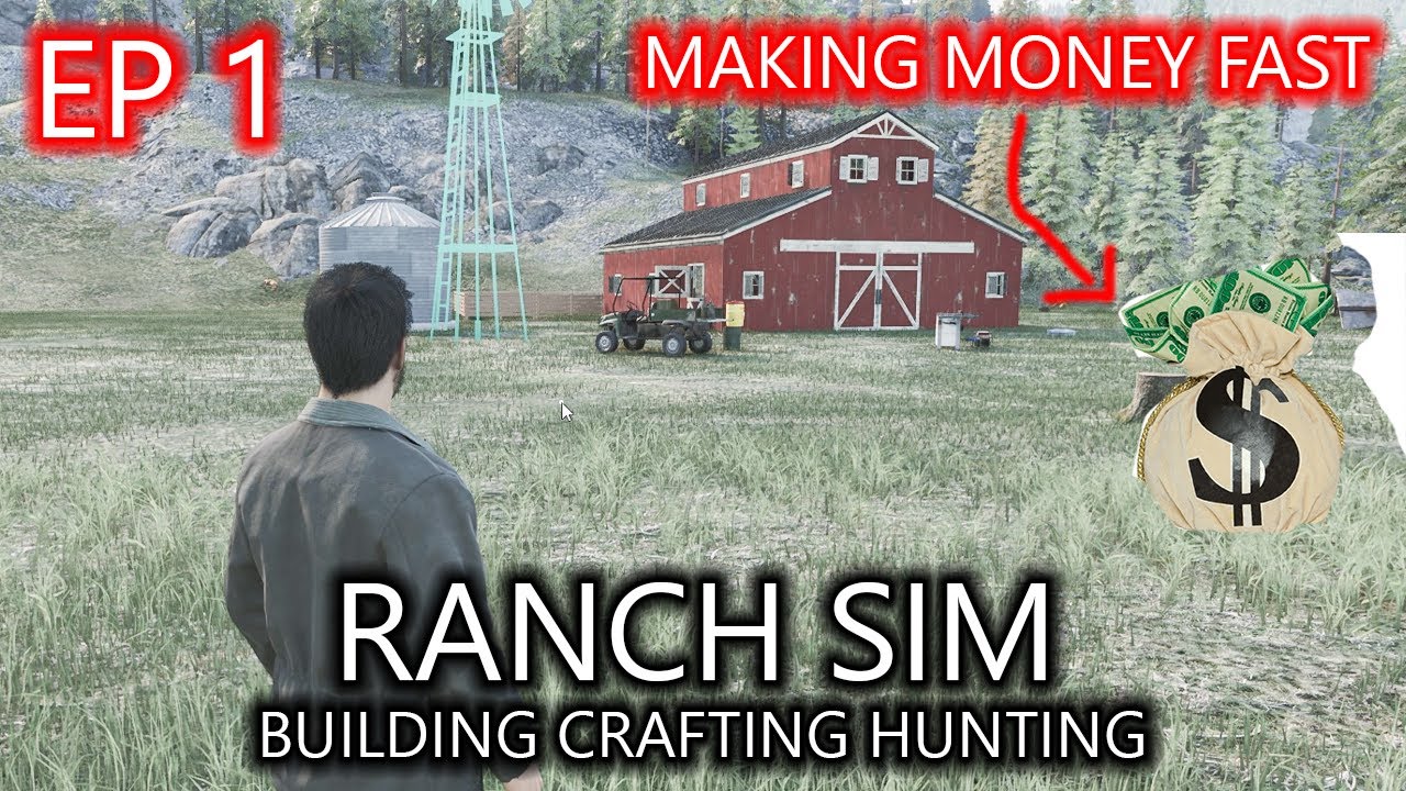 Barn Setup, Ranch Simulator Gameplay